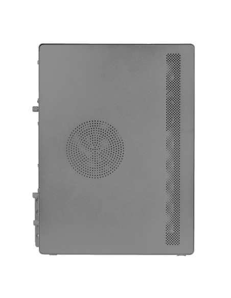 Tacens NOVAX, Caja PC Ultracompacta Micro-ATX, Diseño Totalmente Metálico Ultrarresistente, 1x Ventilador Trasero 80mm, Caja