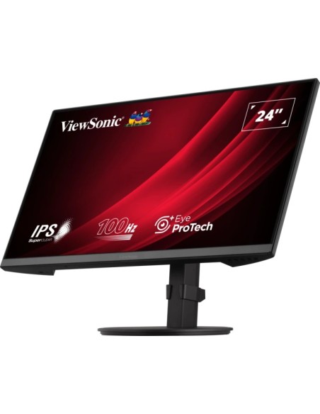 Viewsonic VA VA2408-HDJ pantalla para PC 61 cm (24") 1920 x 1080 Pixeles Full HD LED Negro