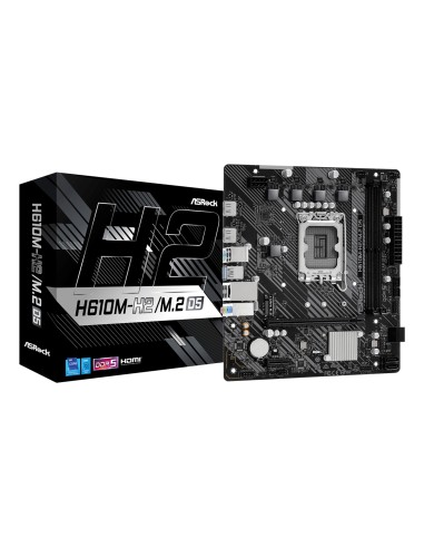 Asrock H610M-H2 M.2 D5 Intel H610 LGA 1700 micro ATX