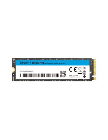 Lexar NM610PRO 1 TB M.2 PCI Express 3.0 NVMe