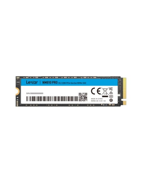 Lexar NM610PRO 1 TB M.2 PCI Express 3.0 NVMe
