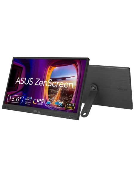 ASUS ZenScreen MB166CR pantalla para PC 39,6 cm (15.6") 1920 x 1080 Pixeles Full HD LCD Negro