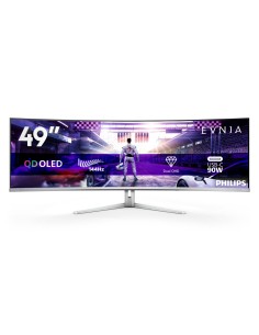 Philips Evnia 8000 49M2C8900L 00 pantalla para PC 124,2 cm (48.9") 5120 x 1440 Pixeles Dual QHD QD-OLED Blanco 2