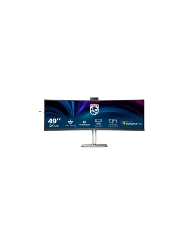 Philips 49B2U6903CH 00 pantalla para PC 124 cm (48.8") 5120 x 1440 Pixeles Dual QHD LCD Gris