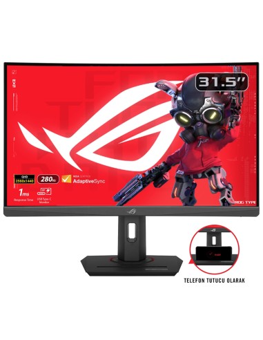 ASUS ROG Strix XG32WCMS pantalla para PC 80 cm (31.5") 2560 x 1440 Pixeles Quad HD LCD Negro