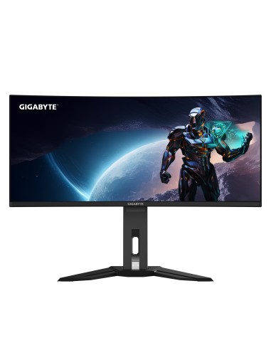 GIGABYTE Monitor de juegos curvo OLED WQHD MO34WQC2 de 34"