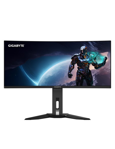 GIGABYTE Monitor de juegos curvo OLED WQHD MO34WQC2 de 34"