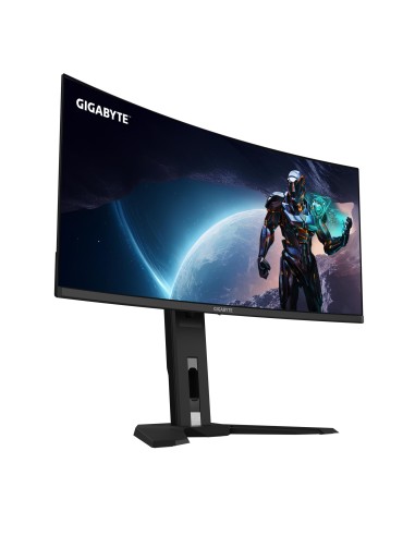 GIGABYTE Monitor de juegos curvo OLED WQHD MO34WQC2 de 34"