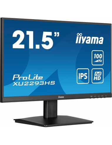 iiyama ProLite XU2293HS-B6 pantalla para PC 54,6 cm (21.5") 1920 x 1080 Pixeles Full HD LED Negro