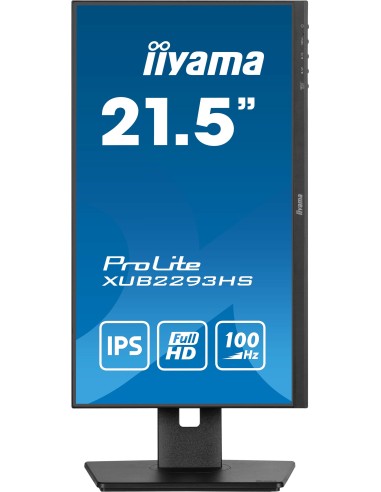 iiyama ProLite XUB2293HS-B6 pantalla para PC 54,6 cm (21.5") 1920 x 1080 Pixeles Full HD LED Negro