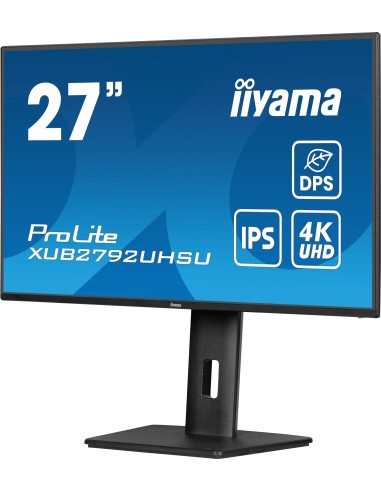 iiyama ProLite XUB2792UHSU-B6 pantalla para PC 68,6 cm (27") 3840 x 2160 Pixeles 4K Ultra HD LED Negro