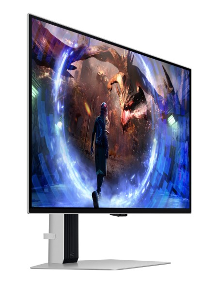 Samsung G60SD pantalla para PC 68,6 cm (27") 2560 x 1440 Pixeles Quad HD OLED Plata