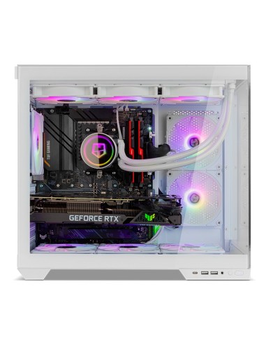 NOX Hummer Astra Neo White Midi Tower Blanco