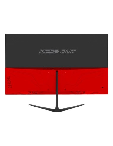 KeepOut XGM27PROX+ pantalla para PC 68,6 cm (27") 1920 x 1080 Pixeles Full HD LED Negro, Rojo