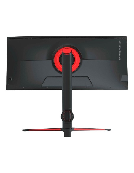 KeepOut XGM34UW pantalla para PC 86,4 cm (34") 3440 x 1440 Pixeles UltraWide Quad HD LED Negro, Rojo
