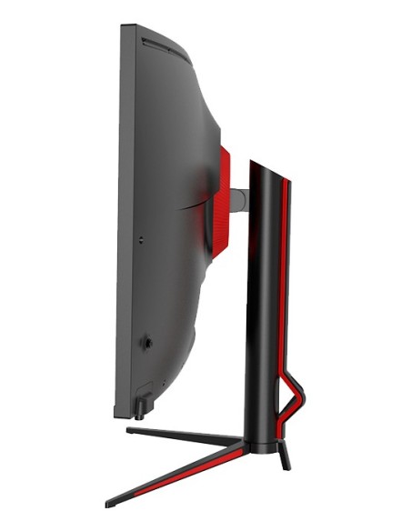 KeepOut XGM34UW pantalla para PC 86,4 cm (34") 3440 x 1440 Pixeles UltraWide Quad HD LED Negro, Rojo