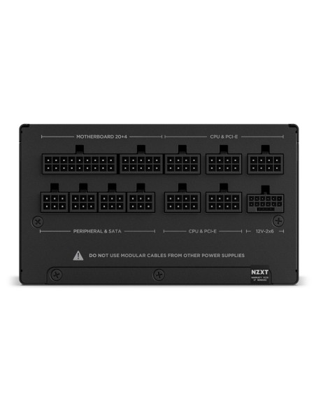 NZXT C1200 Gold ATX 3.1 unidad de fuente de alimentación 1200 W 24-pin ATX Negro