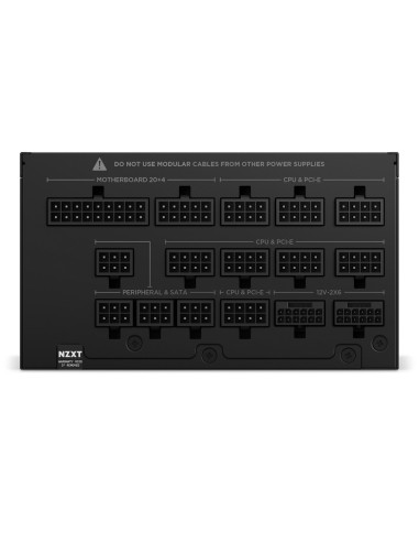 NZXT C1500 Platinum ATX 3.1 unidad de fuente de alimentación 1500 W 24-pin ATX Negro
