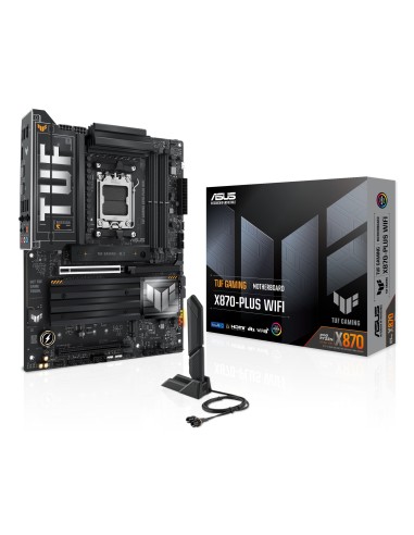 ASUS TUF GAMING X870-PLUS WIFI AMD X870 Zócalo AM5 ATX
