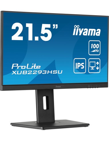 iiyama ProLite XUB2293HSU-B7 pantalla para PC 54,6 cm (21.5") 1920 x 1080 Pixeles Full HD LED Negro