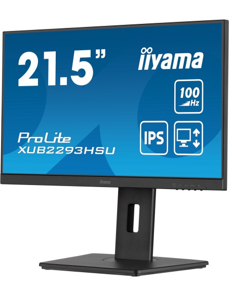 iiyama ProLite XUB2293HSU-B7 pantalla para PC 54,6 cm (21.5") 1920 x 1080 Pixeles Full HD LED Negro