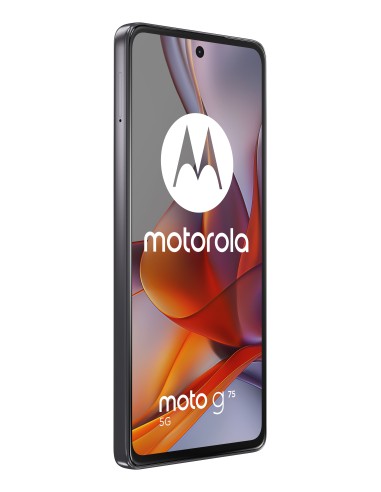 Motorola moto G75 5G 17,2 cm (6.78") Ranura híbrida Dual SIM Android 14 USB Tipo C 8 GB 256 GB 5000 mAh Gris