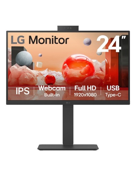 LG 24BA850-B pantalla para PC 60,5 cm (23.8") 1920 x 1080 Pixeles Full HD Negro