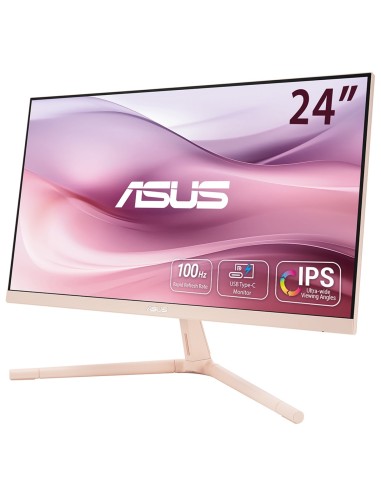 ASUS VU249CFE-P pantalla para PC 60,5 cm (23.8") 1920 x 1080 Pixeles Full HD LCD Rosa