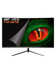 KeepOut XGM24CV3 pantalla para PC 60,5 cm (23.8") 1920 x 1080 Pixeles Full HD Negro