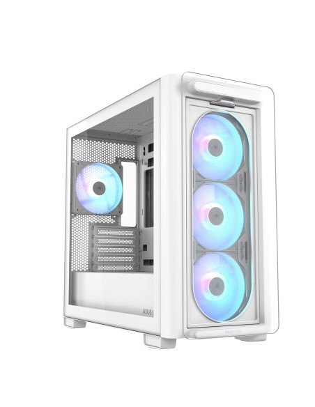 ASUS A23 PLUS TG ARGB WHITE Micro Torre Blanco