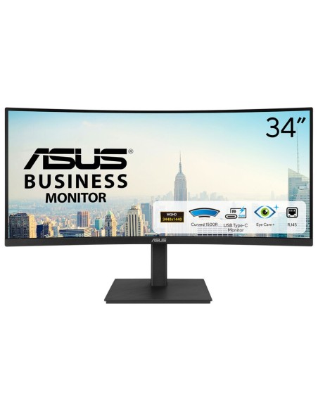 ASUS VA34VCPSR pantalla para PC 86,4 cm (34") 3440 x 1440 Pixeles Wide Quad HD LCD Negro