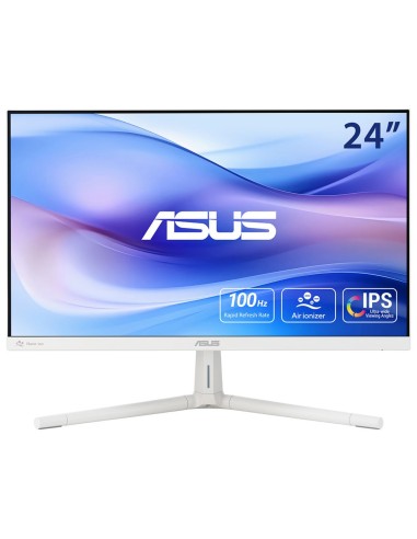 ASUS VU249HFI-W pantalla para PC 60,5 cm (23.8") 1920 x 1080 Pixeles Full HD LCD Blanco