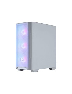 MSI MAG Forge M100R Micro Torre Transparente, Blanco
