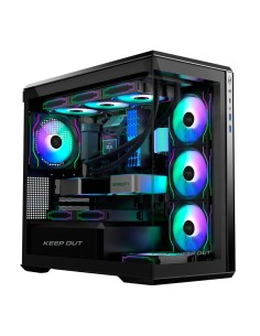KeepOut XC-905 PRO+ carcasa de ordenador Negro