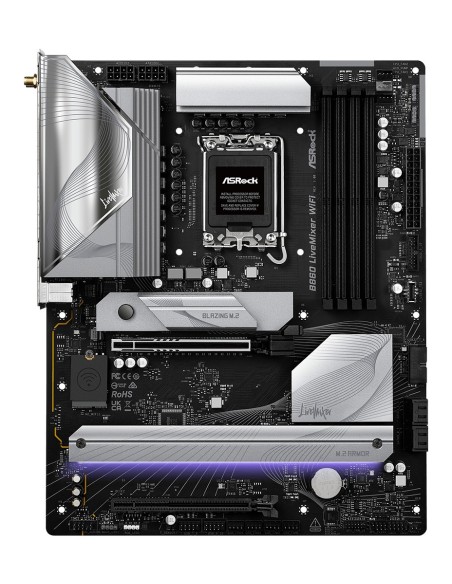 Asrock B860 LiveMixer WiFi Intel B860 LGA 1851 (Socket V1) ATX