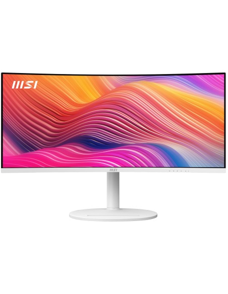 MSI Modern MD342CQPW pantalla para PC 86,4 cm (34") 3440 x 1440 Pixeles UltraWide Quad HD Blanco