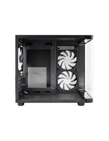 CoolBox GAMING CAJA MATX GM100 VISION USB3.2 GEN1 SIN FTE + 3 VENTILADORES ARGB