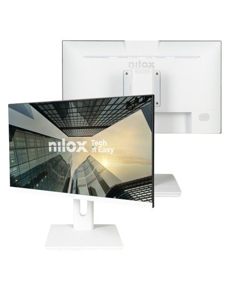 Nilox NXM24REGWEB01W pantalla para PC 60,5 cm (23.8") 1920 x 1080 Pixeles Full HD LED Blanco