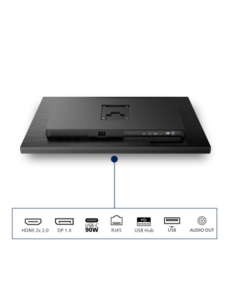 Philips 3000 series 32B1U3900 00 pantalla para PC 80 cm (31.5") 3840 x 2160 Pixeles 4K Ultra HD LCD Negro