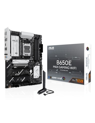 ASUS B650E MAX GAMING WIFI AMD B650 Zócalo AM5 ATX