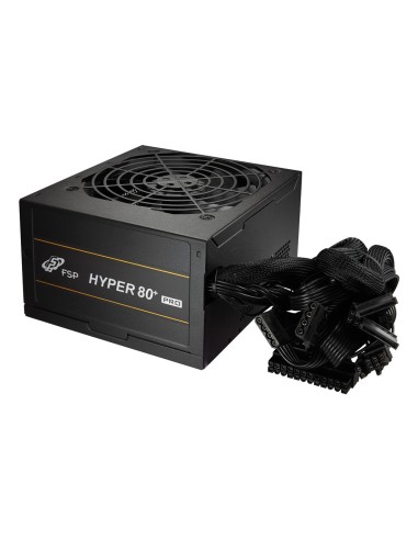 FSP HYPER 80+ PRO 550W Unidad de fuente de alimentación ATX ATX3.1 Negro
