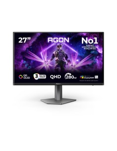 AOC AGON PRO AG276QZD2 pantalla para PC 67,3 cm (26.5") 2560 x 1440 Pixeles Quad HD QD-OLED Negro, Gris