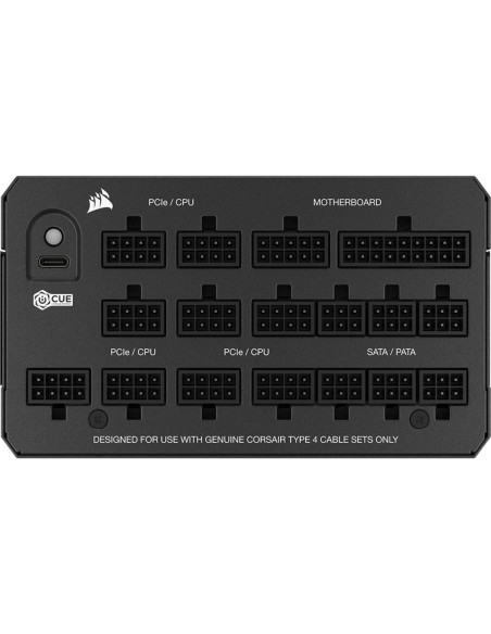 Corsair HX1200i unidad de fuente de alimentación 1200 W 24-pin ATX ATX Negro