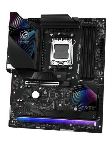 Asrock Phantom Gaming B850 Riptide WiFi AMD B850 Zócalo AM5 ATX