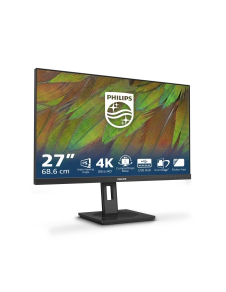 Philips 3000 series 27B1N3800 00 pantalla para PC 68,6 cm (27") 3840 x 2160 Pixeles 4K Ultra HD LCD Negro