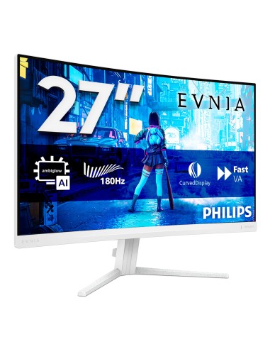 Philips Evnia 5000 27M2C5201L 00 pantalla para PC 68,6 cm (27") 1920 x 1080 Pixeles Full HD LCD Blanco