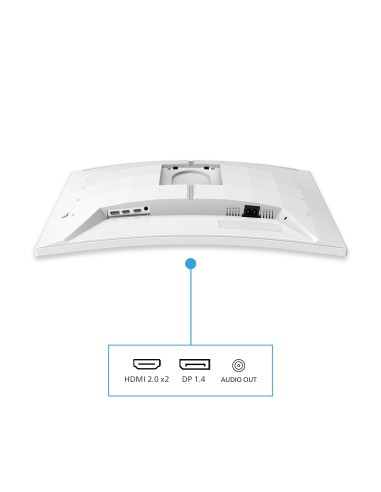 Philips Evnia 5000 27M2C5501 00 pantalla para PC 68,6 cm (27") 2560 x 1440 Pixeles Quad HD LCD Blanco