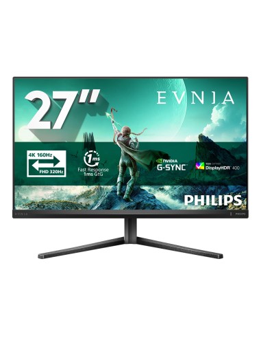 Philips Evnia 3000 27M2N3800A 00 pantalla para PC 68,6 cm (27") 3840 x 2160 Pixeles 4K Ultra HD LCD Negro