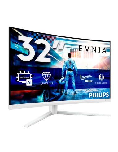 Philips Evnia 5000 32M2C5501 00 pantalla para PC 80 cm (31.5") 2560 x 1440 Pixeles Quad HD LCD Blanco