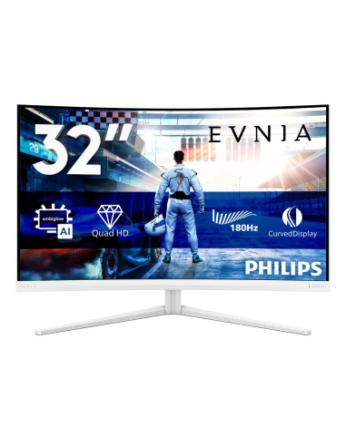 Philips Evnia 5000 32M2C5501 00 pantalla para PC 80 cm (31.5") 2560 x 1440 Pixeles Quad HD LCD Blanco